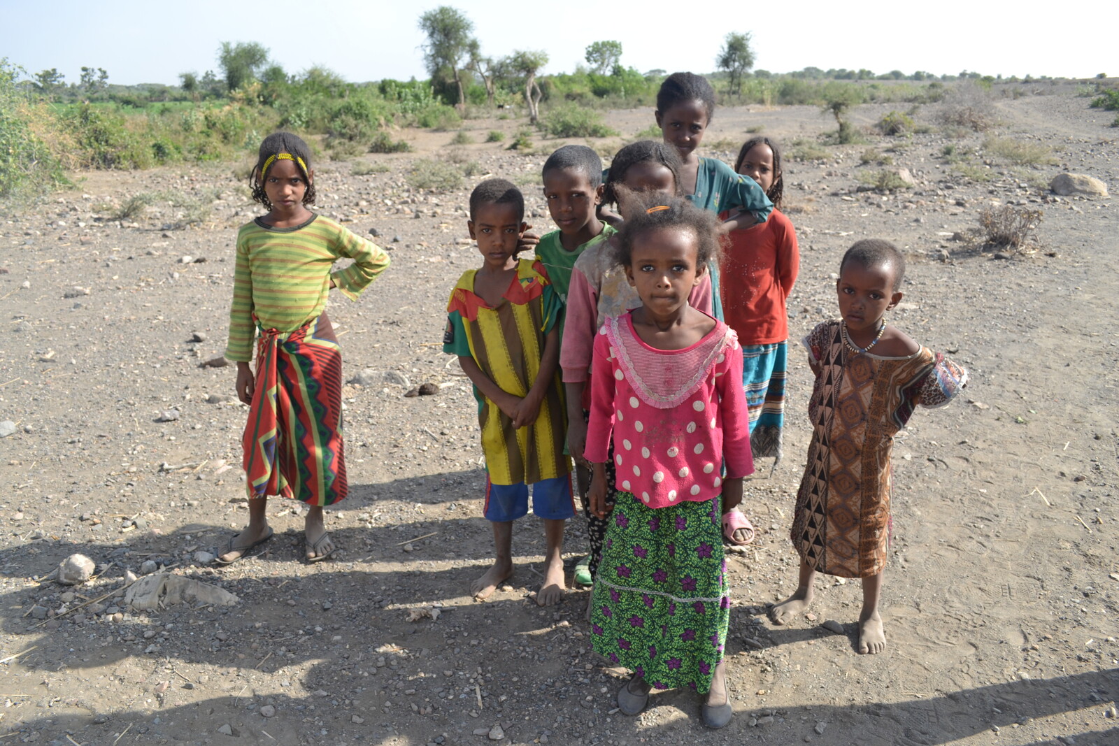 Viele Kinder in Äthiopien leiden Hunger.