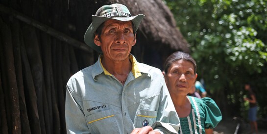 Ein Mann und eine Frau in Guatemala, einem der ärmsten Länder der Welt (Archivbild)