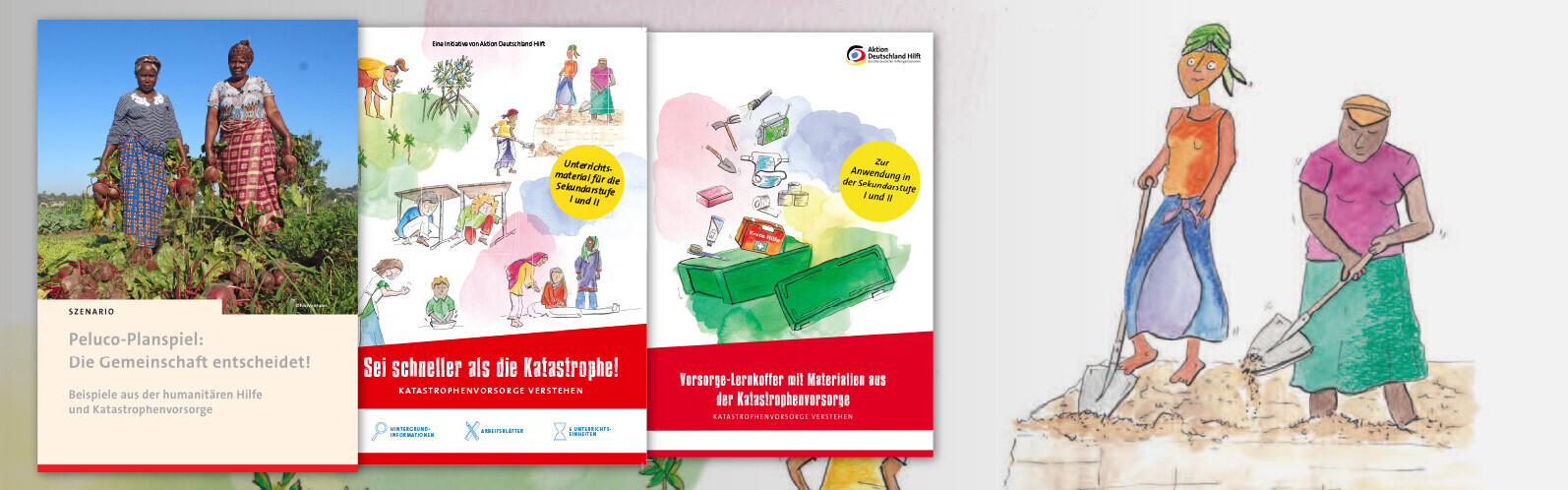 Jetzt bestellen: Schulmaterial für den Unterricht von Aktion Deutschland Hilft