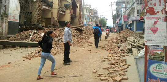 7,9 auf der Richterskala: Schweres Erdbeben erschüttert Nepal