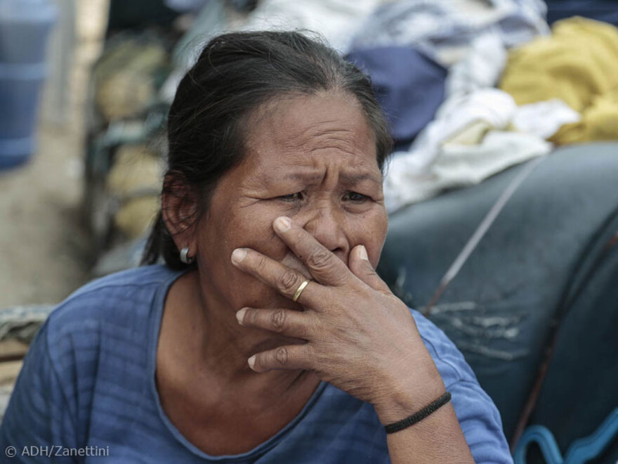 Viele Menschen haben ihre Angehörigen verloren und stehen nun vor den Trümmern ihrer Existenz