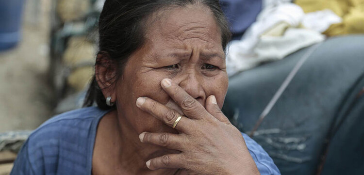 Viele Menschen haben ihre Angehörigen verloren und stehen nun vor den Trümmern ihrer Existenz