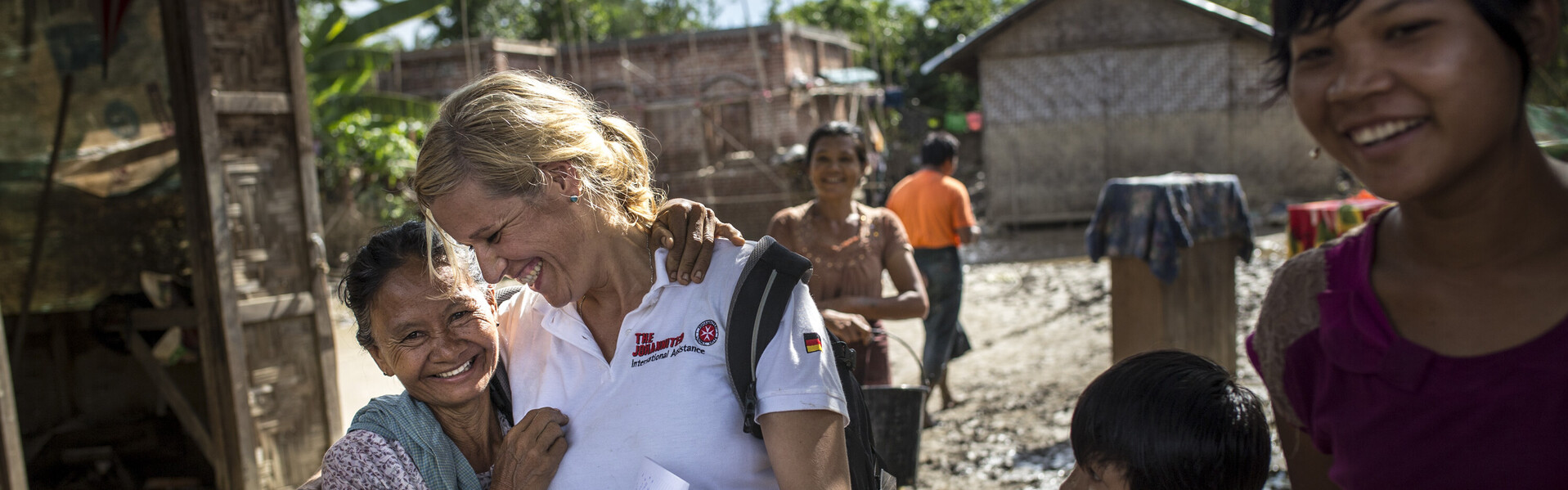 Bei den Menschen in Myanmar ist die Bereitschaft zu spenden besonders groß