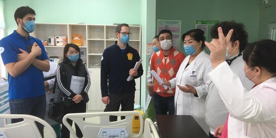 FAST-Teams beim Hilfseinsatz in der Mongolei