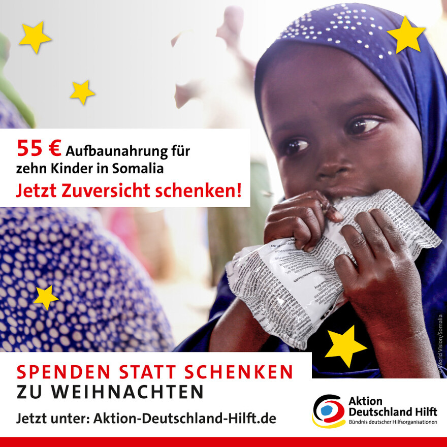 55 Euro für Spezialnahrung schenken unterernährten Kindern neue Hoffnung und eine Zukunft 55 Euro für Spezialnahrung schenken unterernährten Kindern neue Hoffnung und eine Zukunft