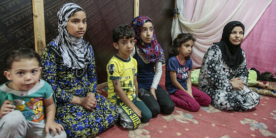 Syrische Kinder befinden sich in einer miserablen Lage.