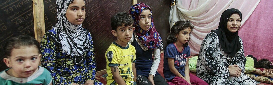 Syrische Kinder befinden sich in einer miserablen Lage.