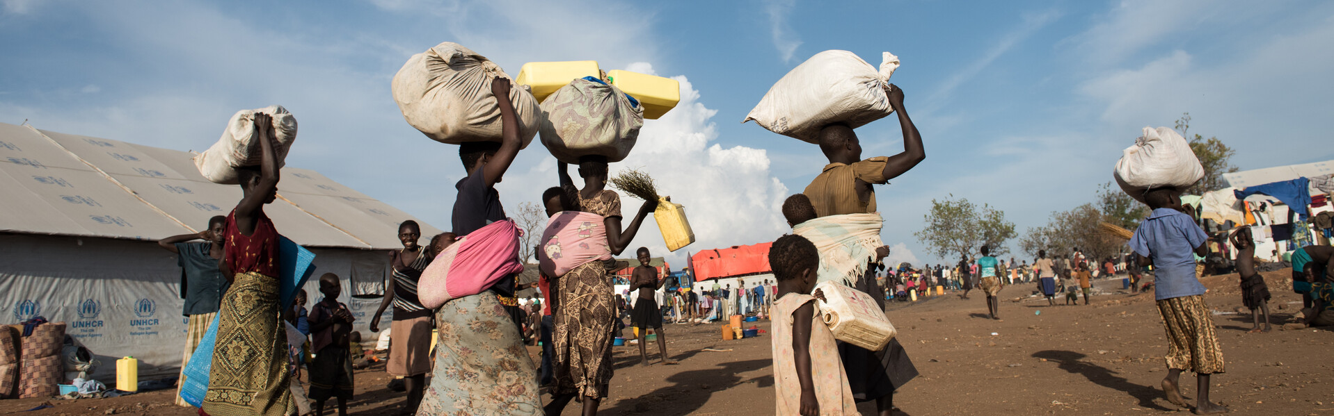 Geflüchtete in Uganda (Archivbild)