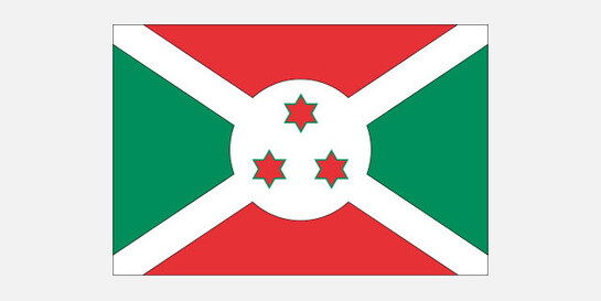 Flagge von Burundi