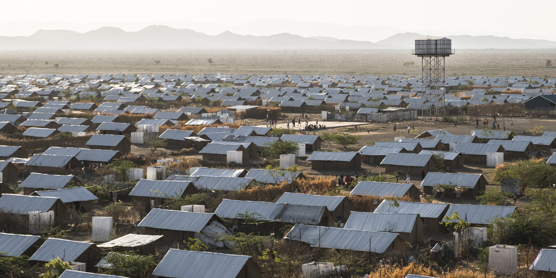 Luftaufnahme vom Flüchtlingscamp Kakuma in Kenia aus dem Jahr 2016 (Archivbild) Luftaufnahme vom Flüchtlingscamp Kakuma in Kenia aus dem Jahr 2016 (Archivbild)