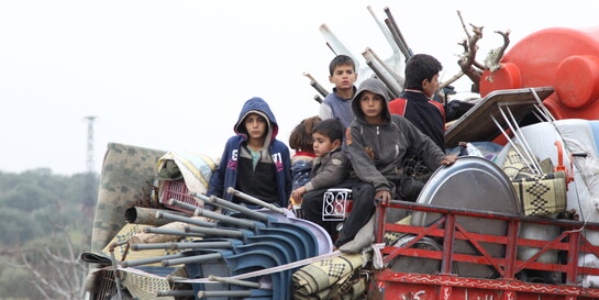 Fast eine Million Menschen sind in Nordsyrien auf der Flucht