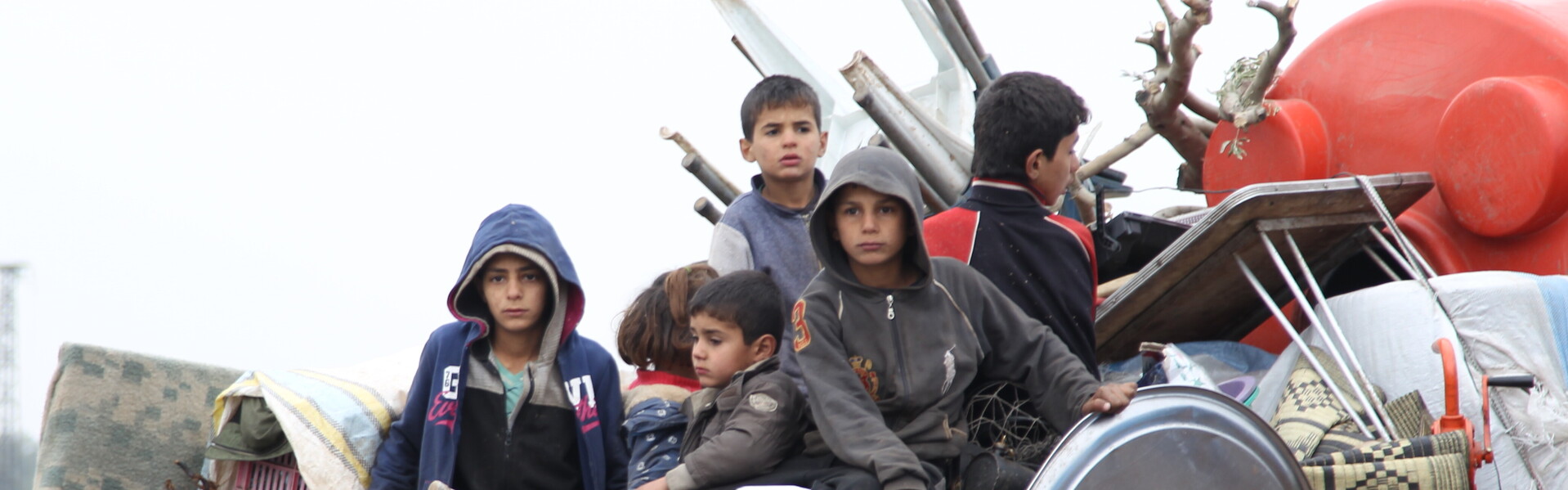 Fast eine Million Menschen sind in Nordsyrien auf der Flucht
