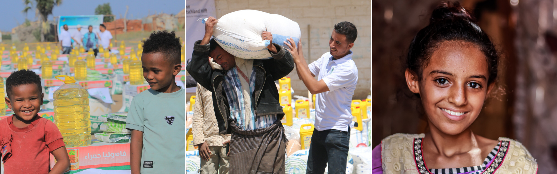 Menschen im Jemen erhalten Nothilfe Menschen im Jemen erhalten Nothilfe