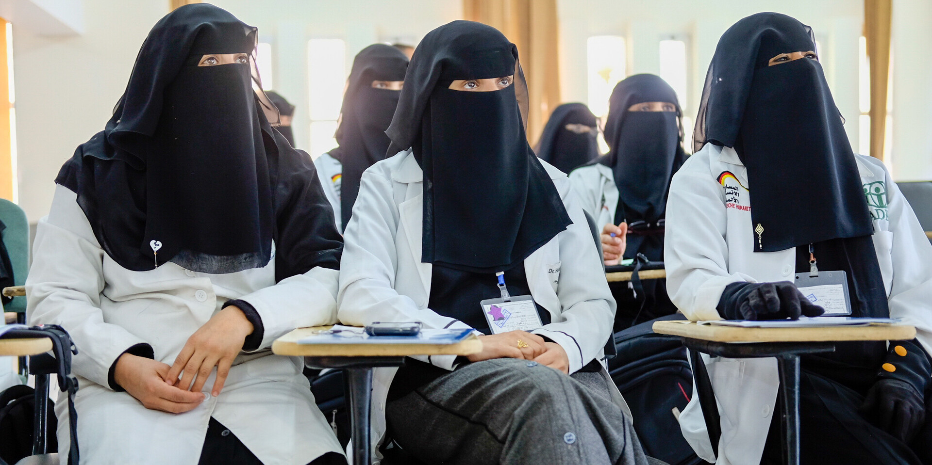 Helferinnen von ADRA im Jemen Helferinnen von ADRA im Jemen