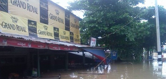 Myanmar: Hunderttausende von Monsunfluten und Folgen des Zyklon Komen betroffen