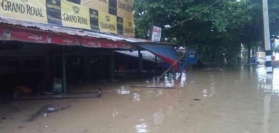 Myanmar: Hunderttausende von Monsunfluten und Folgen des Zyklon Komen betroffen
