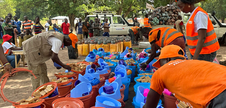 Hilfsprojekt von World Vision in der Zentralafrikanischen Republik Hilfsprojekt von World Vision in der Zentralafrikanischen Republik