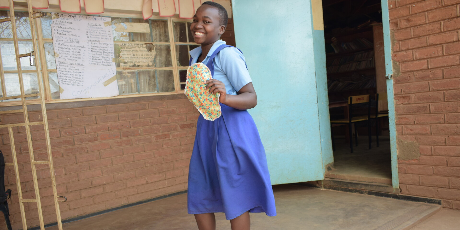 Heute ist Chisomo sichtlich erleichtert und besucht gerne wieder ihre Schule Mtsiriza nahe Malawis Hauptstadt Lilongwe
