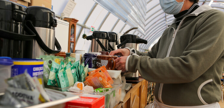 Kaffeestand in der AHRche Kaffeestand in der AHRche