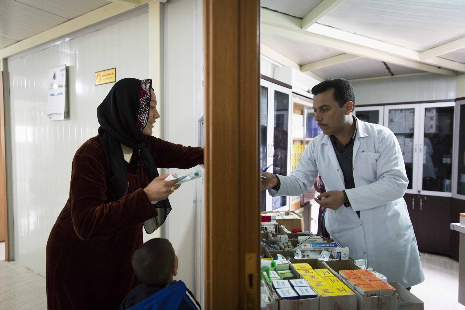 Nordirak Flüchtlinge Medizinische Versorgung