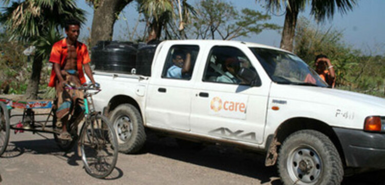 Zyklon Bangladesch: CARE Auto