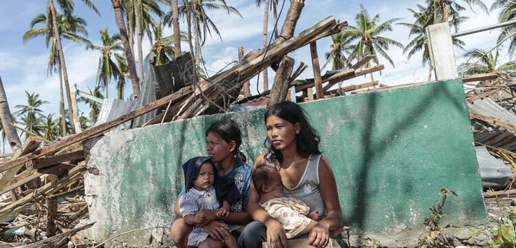 Insgesamt sind 13 Millionen Menschen von den Auswirkungen des Taifuns betroffen