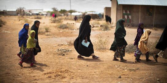Besonders Kinder leiden unter der schweren Nahrungskrise in Somalia 