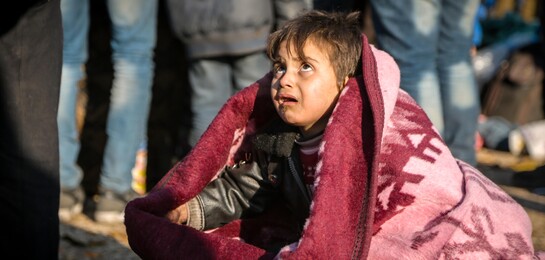 Ein Junge im syrischen Aleppo: Die Hälfte aller Flüchtlinge weltweit sind Kinder