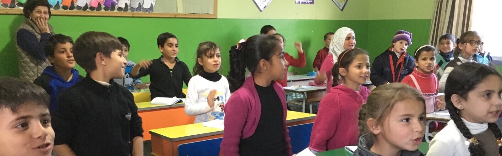 Hilfe für Flüchtlinge Schule Libanon 