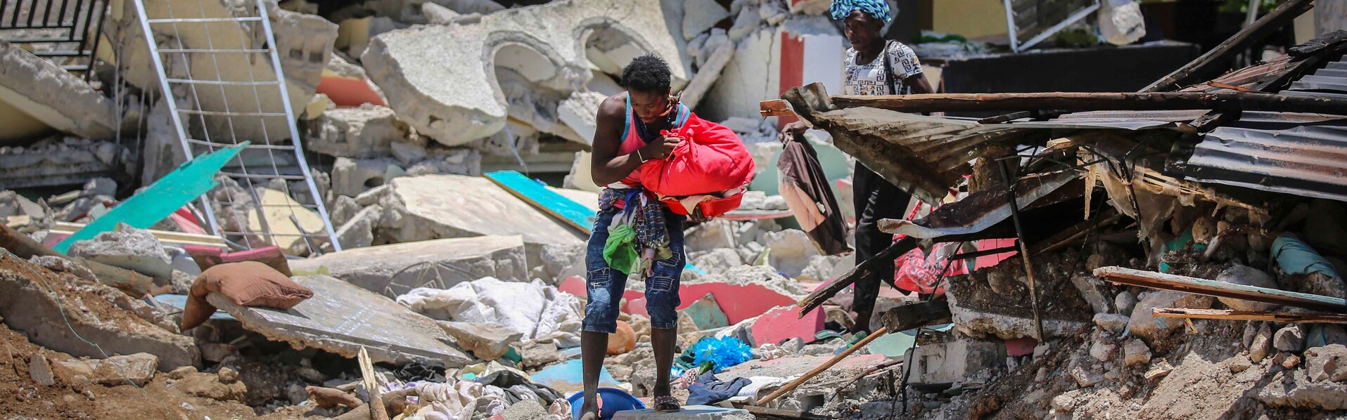 Zerstörung nach dem Beben in Haiti: Es gibt viele Verletzte und Tote