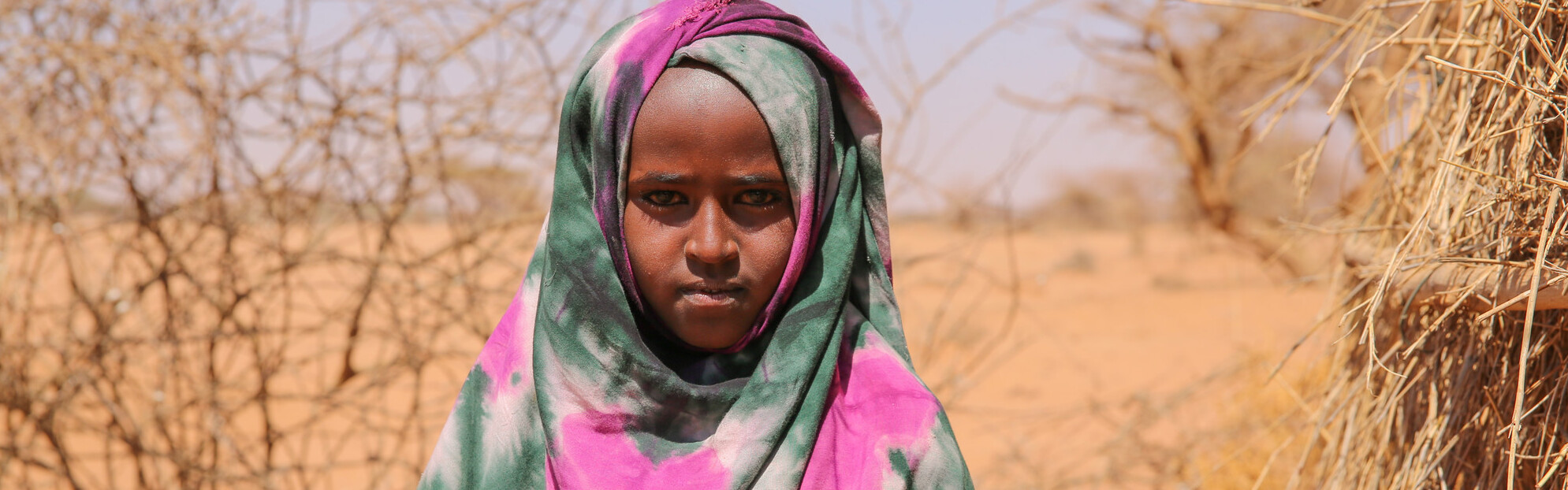Menschen in vielen Teilen der Welt bekommen die Folgen des Klimawandels zu spüren - auch Kinder wie dieses Mädchen in Somalia