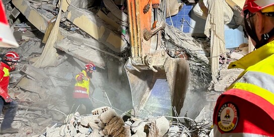 Hilfseinsatz nach Erdbeben Türkei/Syrien durch Bundesverband Rettungshunde