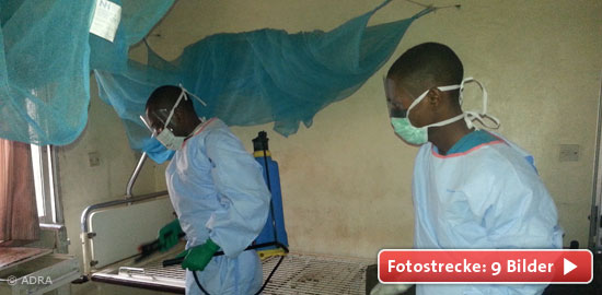Einige Behandlungszentren wie dieses in Guéckédou können kaum noch neue Patienten aufnehmen