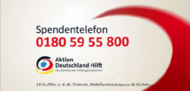 Aktion Deutschland Hilft und DAS VIERTE kooperieren