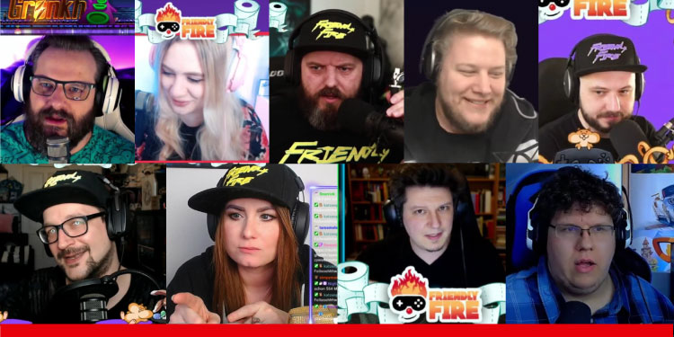 Die teilnehmenden Gamer am #friendlydistancing Die teilnehmenden Gamer am #friendlydistancing