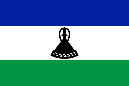 Flagge Lesotho