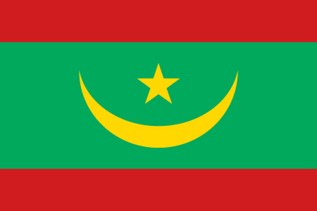 Flagge Mauretanien