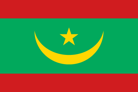 Flagge Mauretanien