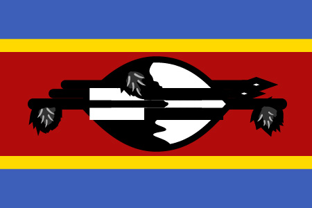 Flagge Swasiland