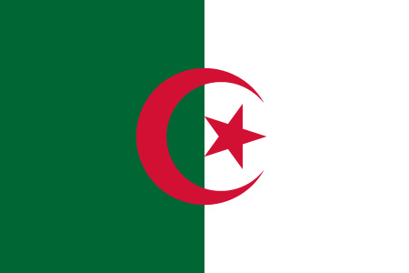 Flagge Algerien