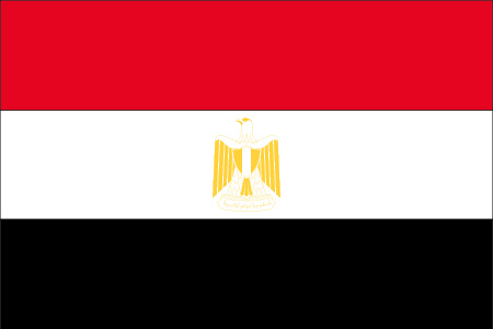 Flagge Ägypten