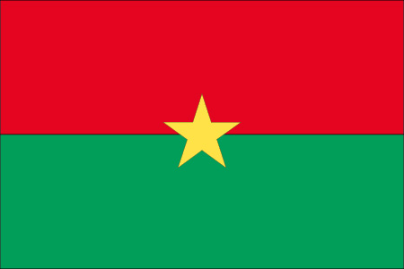 Flagge Burkina Faso