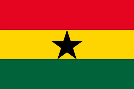 Flagge Ghana