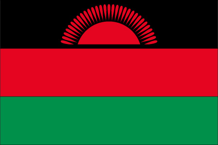 Flagge Malawi