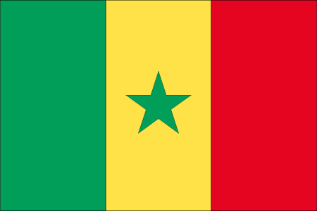 Flagge Senegal