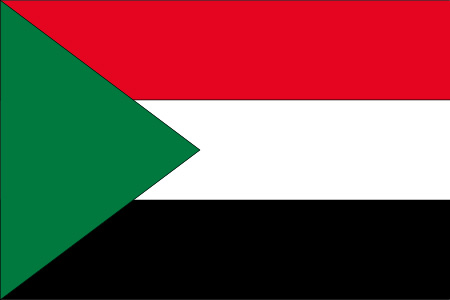 Flagge Sudan