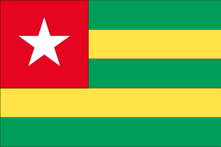 Flagge Togo