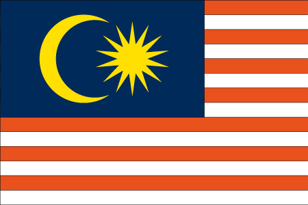 Flagge Malaysia