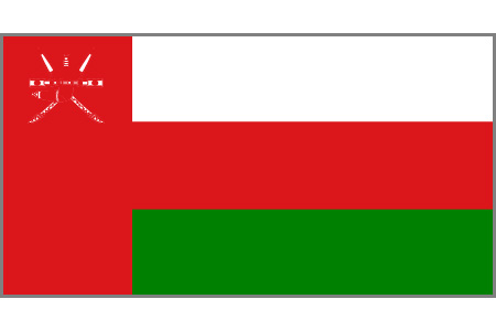 Flagge Oman