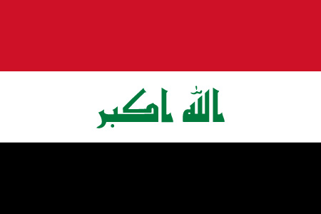 Flagge Irak